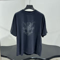 Balenciaga Men's Women's  Winter New Kittycat Medium Fit T-shirt Spring Summer Fashion Black And White Printed Round Neck Short Sleeve Casual T-shirt Ngvp #2487