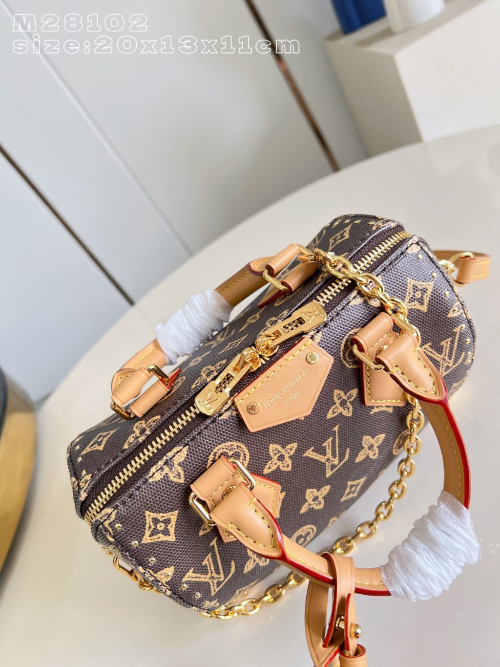 LOUIS VUITTON Speedy Trunk 20 Other Monogram Canvas Women Bags M28102 #377232