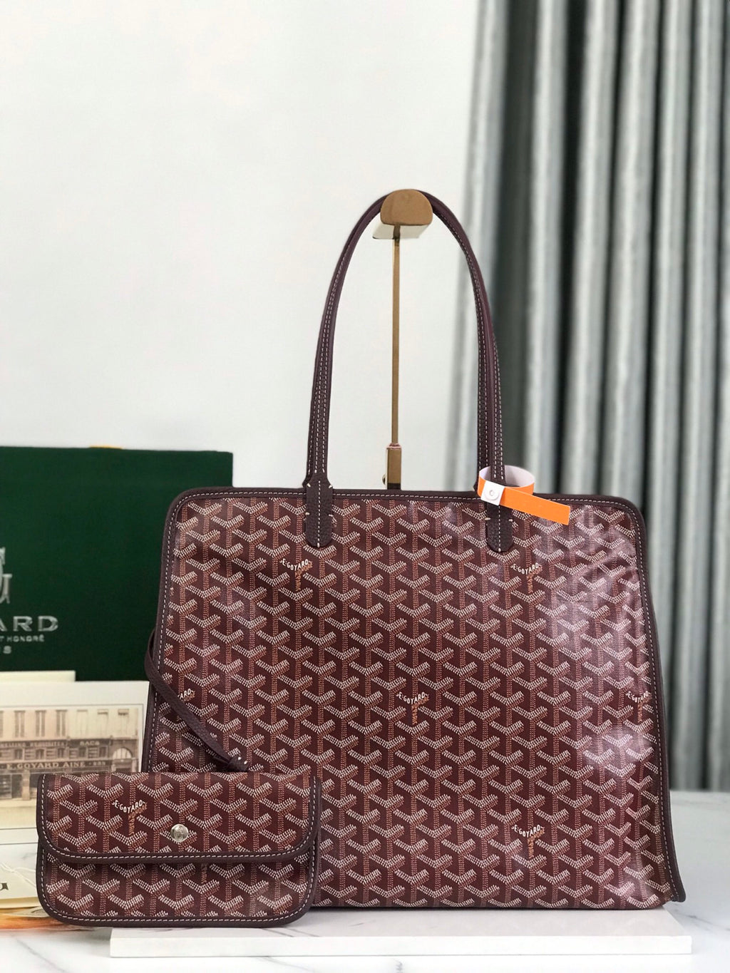 Goyard Hardy Small French-style Elegant Briefcase A Fashionable And Luxurious Handbag Bag Bags #196814