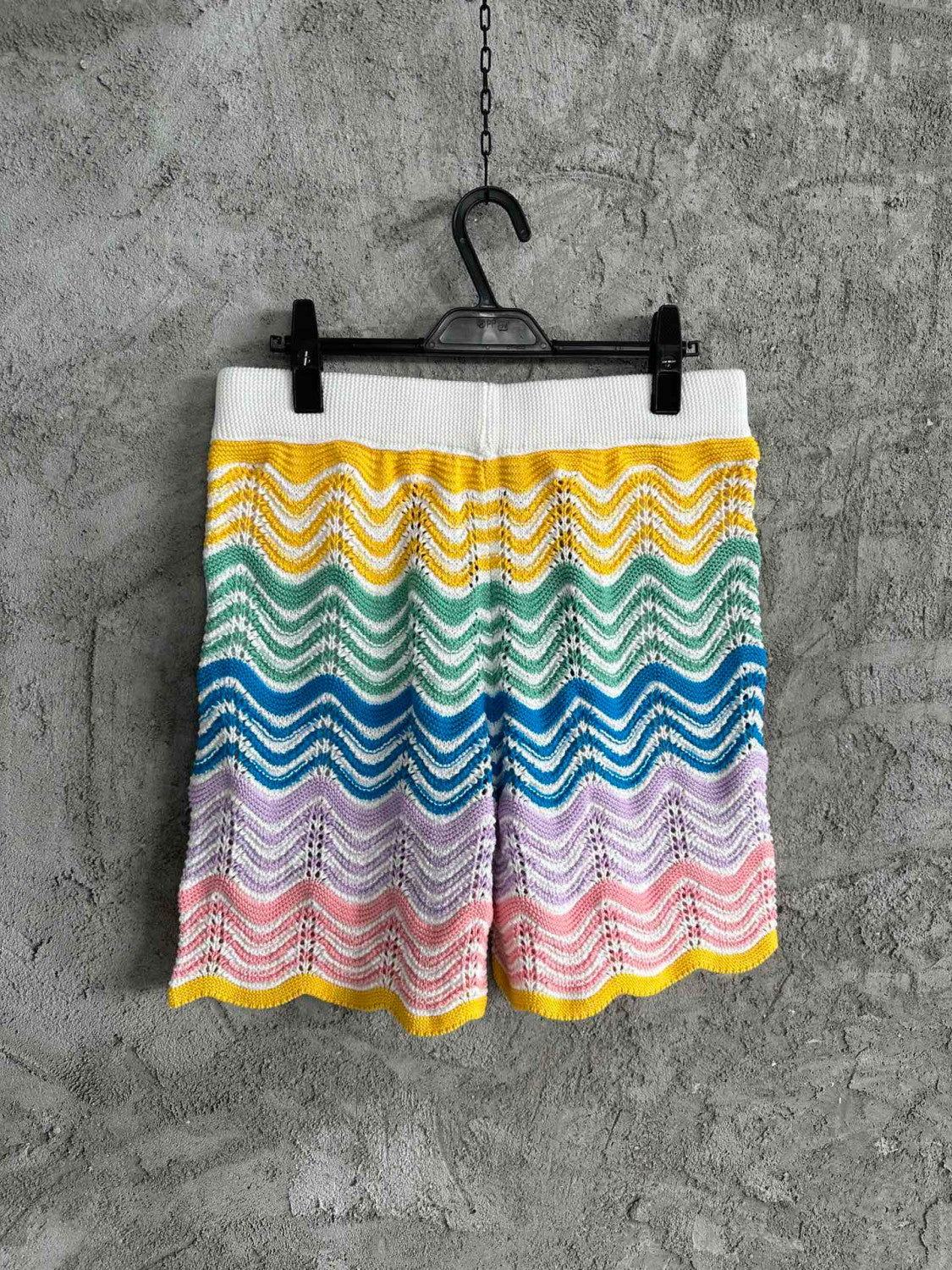 Casablanca Paris Gradient Wave Knit Shirt Shorts #336937