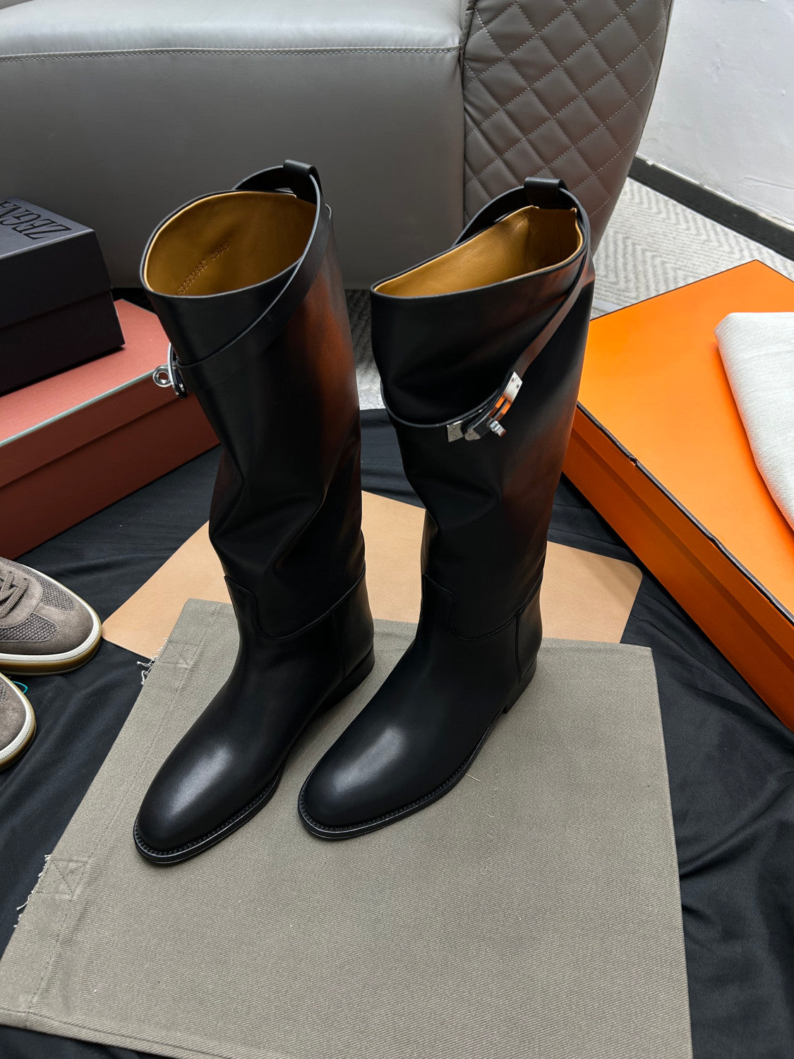 Hermes Jumping supple boot #334666