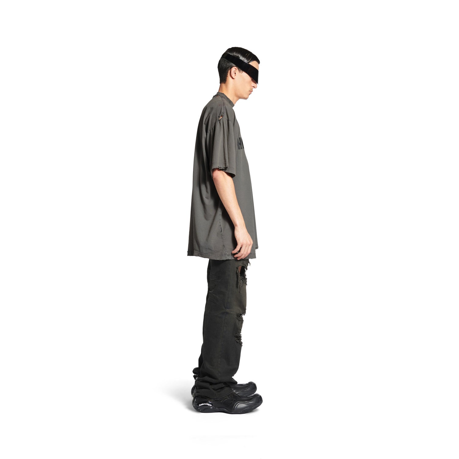 Men Women HUMAN BEING SHIFTED Summer Round Neck Short Sleeve Cotton Solid Color T-Shirt Ngvp #1418