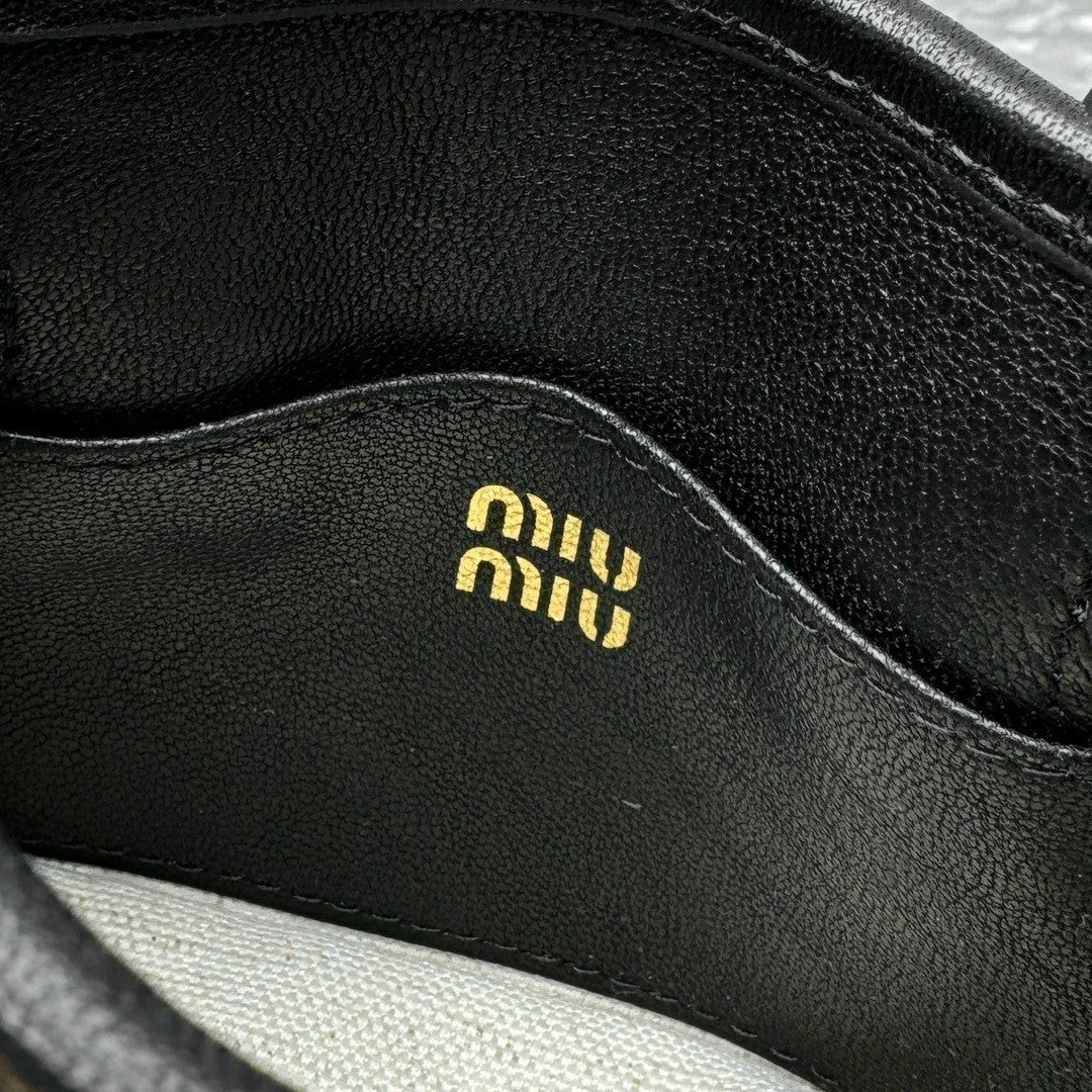 MiuMiu Women's Mini Aventure Leather Bag Jewelry Embossed Logo Zipper Closure Casual Tote Bag Bags #71932