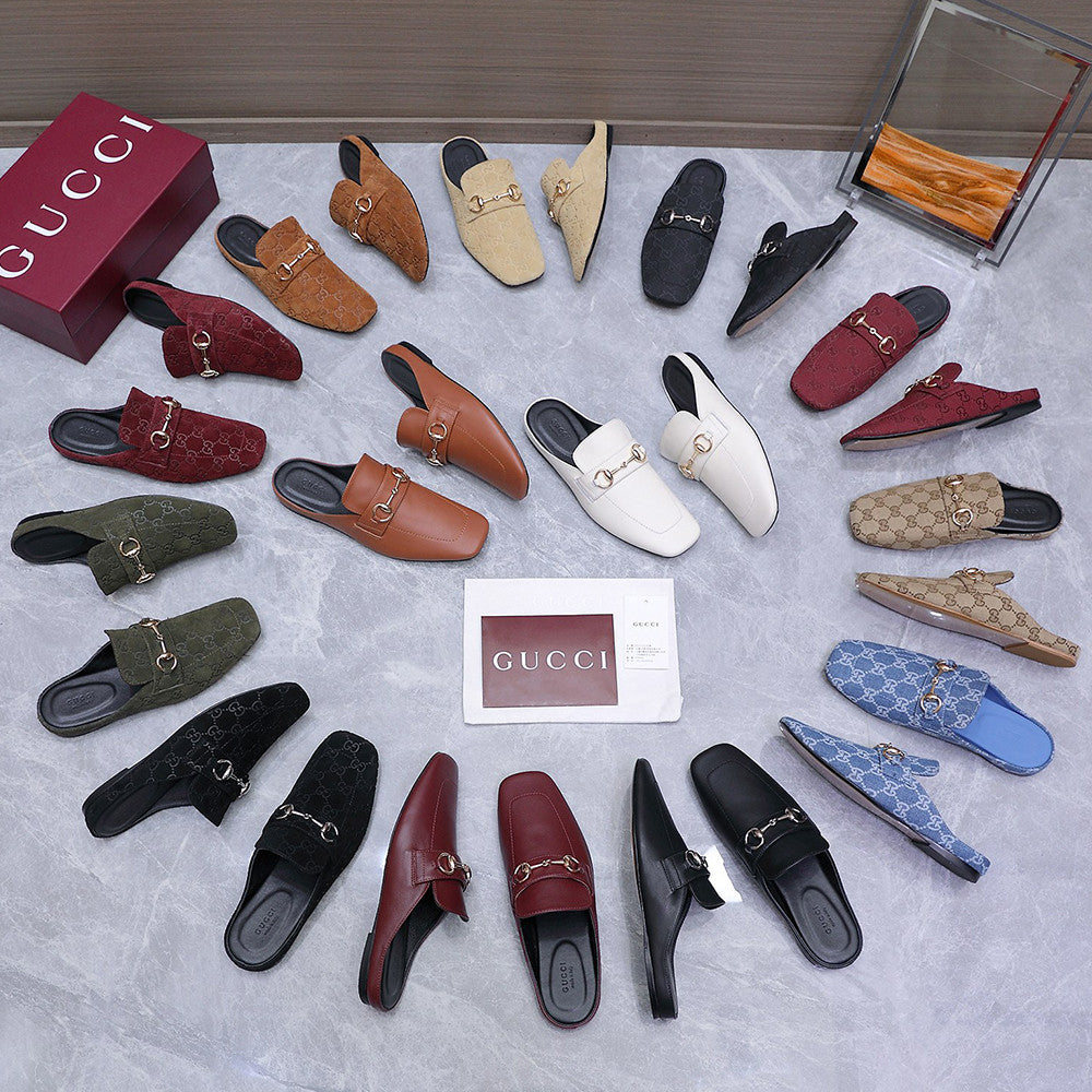 Gucci Flat Loafers Slippers #388039