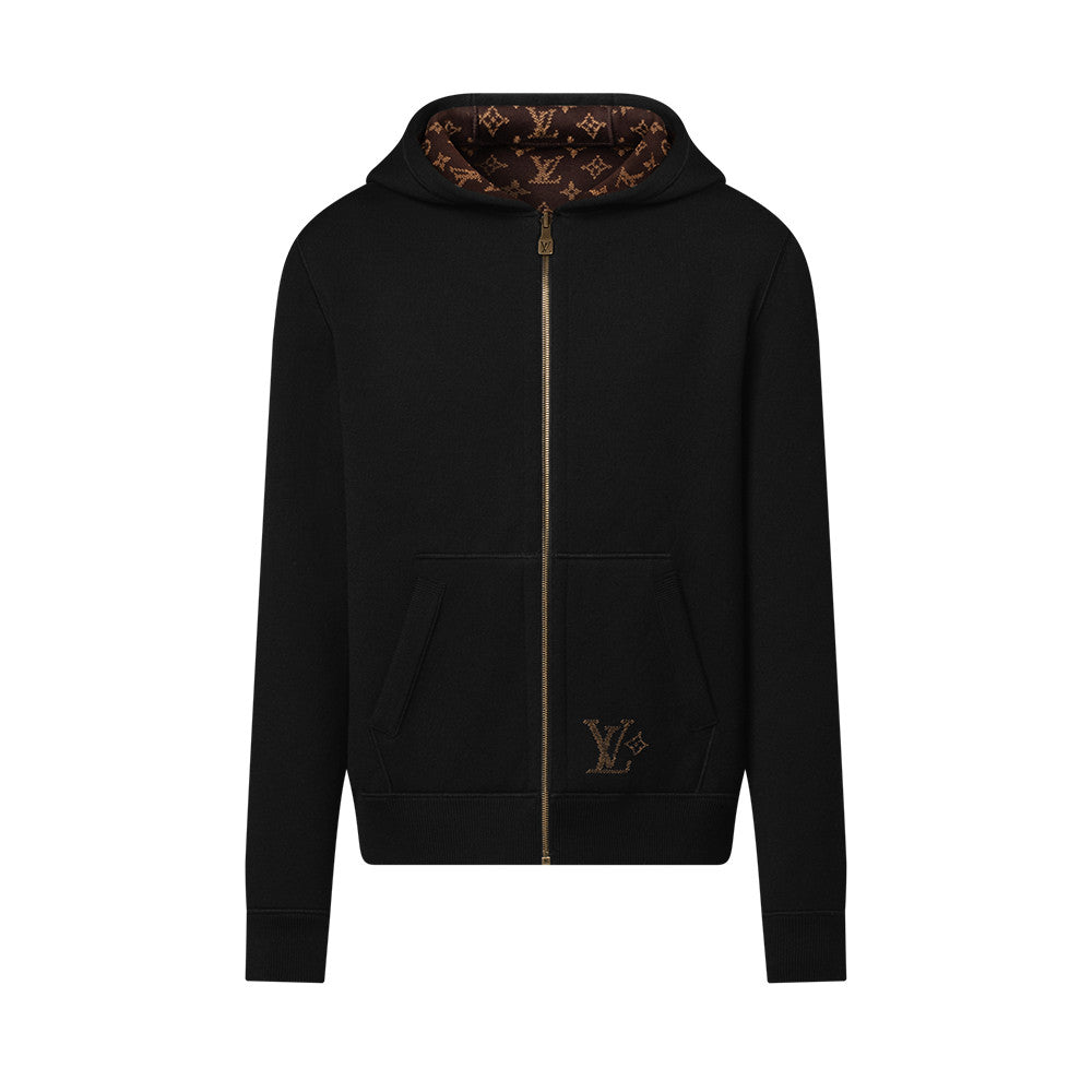 Louis Vuitton Monogram Reversible Double Face Hooded Blouson #333583