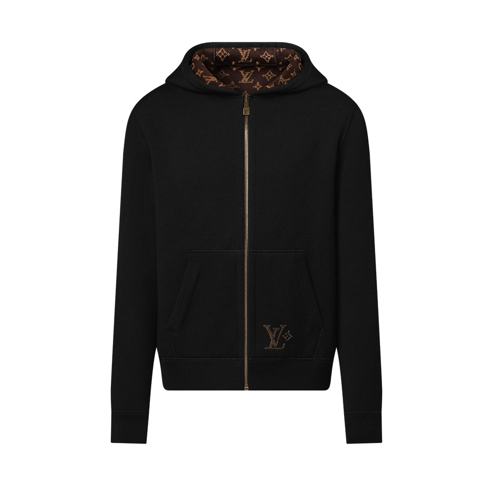 Louis Vuitton Monogram Reversible Double Face Hooded Blouson #333583