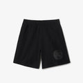 Burberry Men's Summer Solid Color Knight Pattern Printed Elastic Waist Casual Shorts #76249