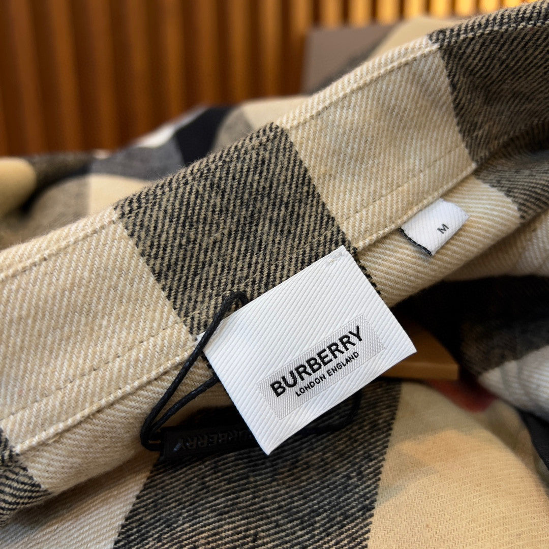 Burberry Men's Check Zip Jacket #96224