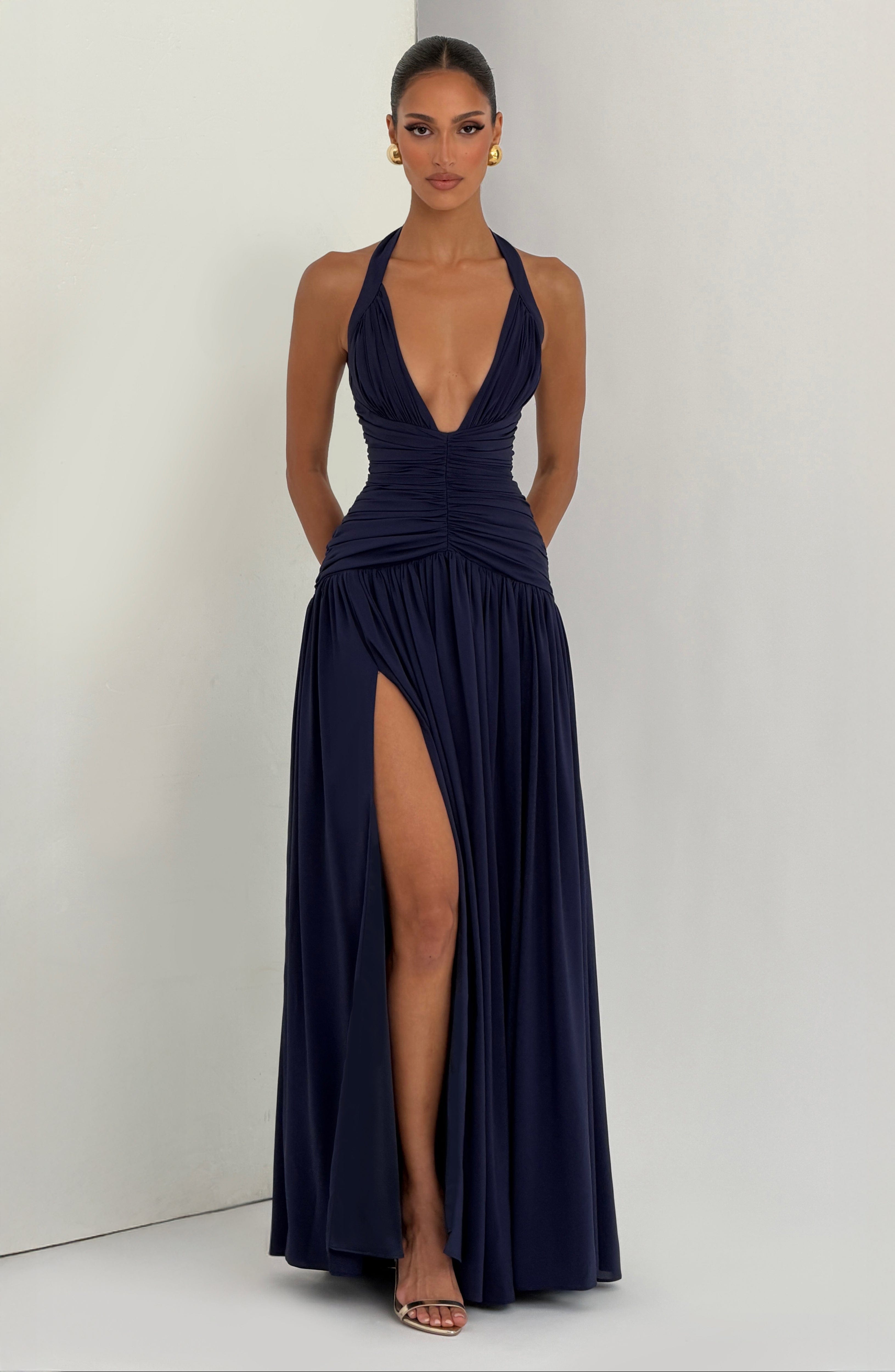 Amaris Maxi Dress - Navy