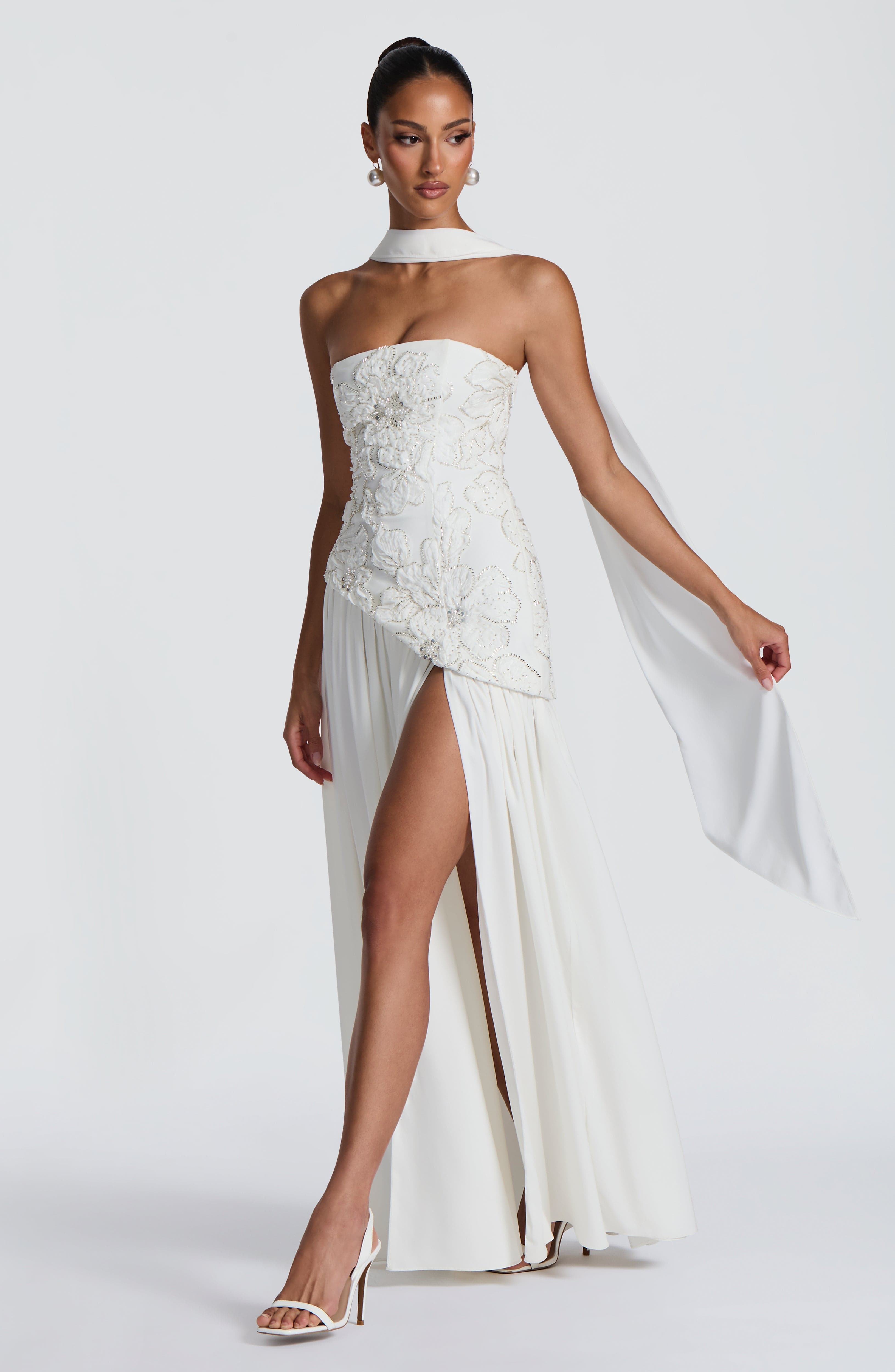 Anneliese Maxi Dress - Ivory