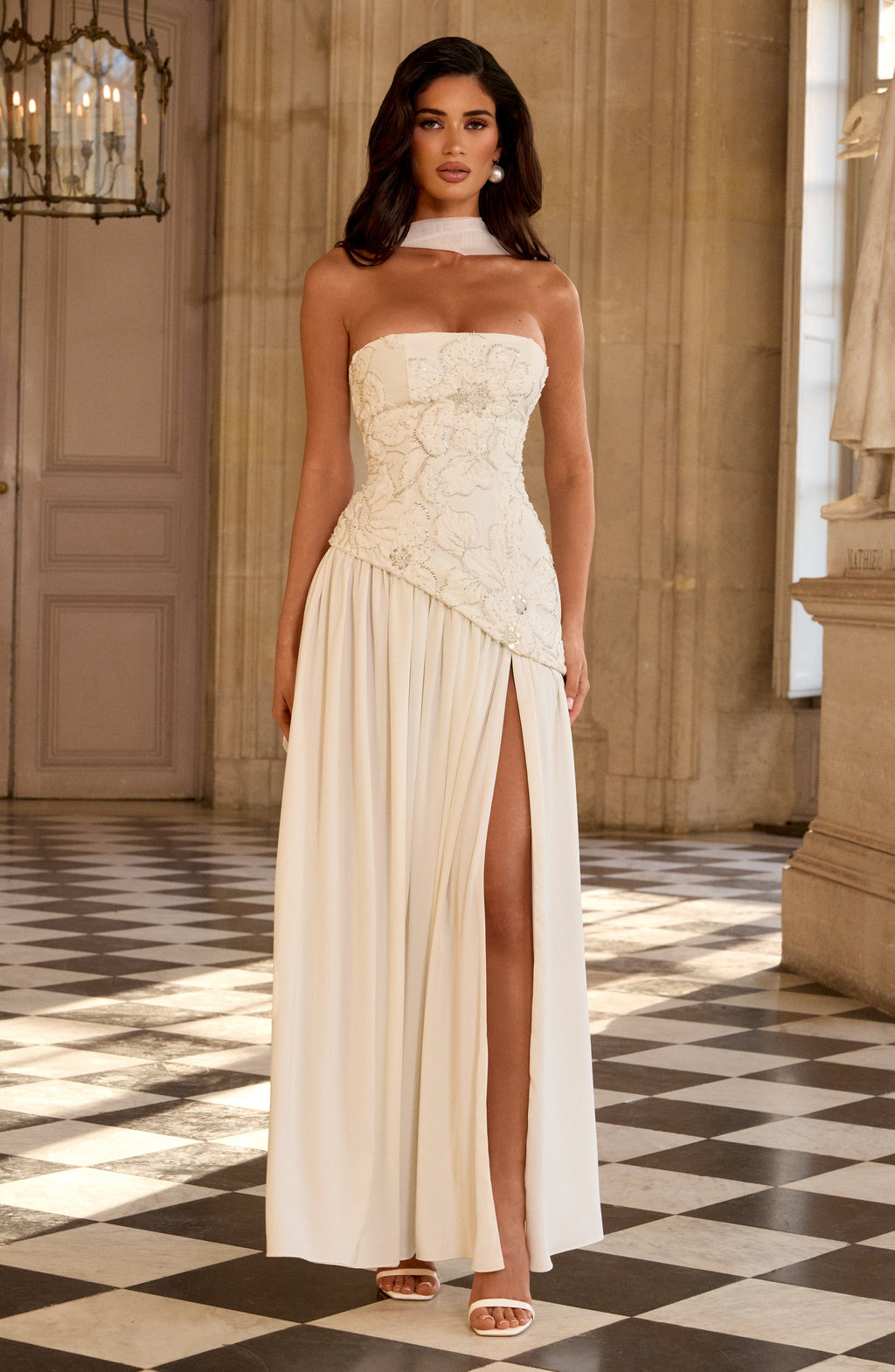 Anneliese Maxi Dress - Ivory