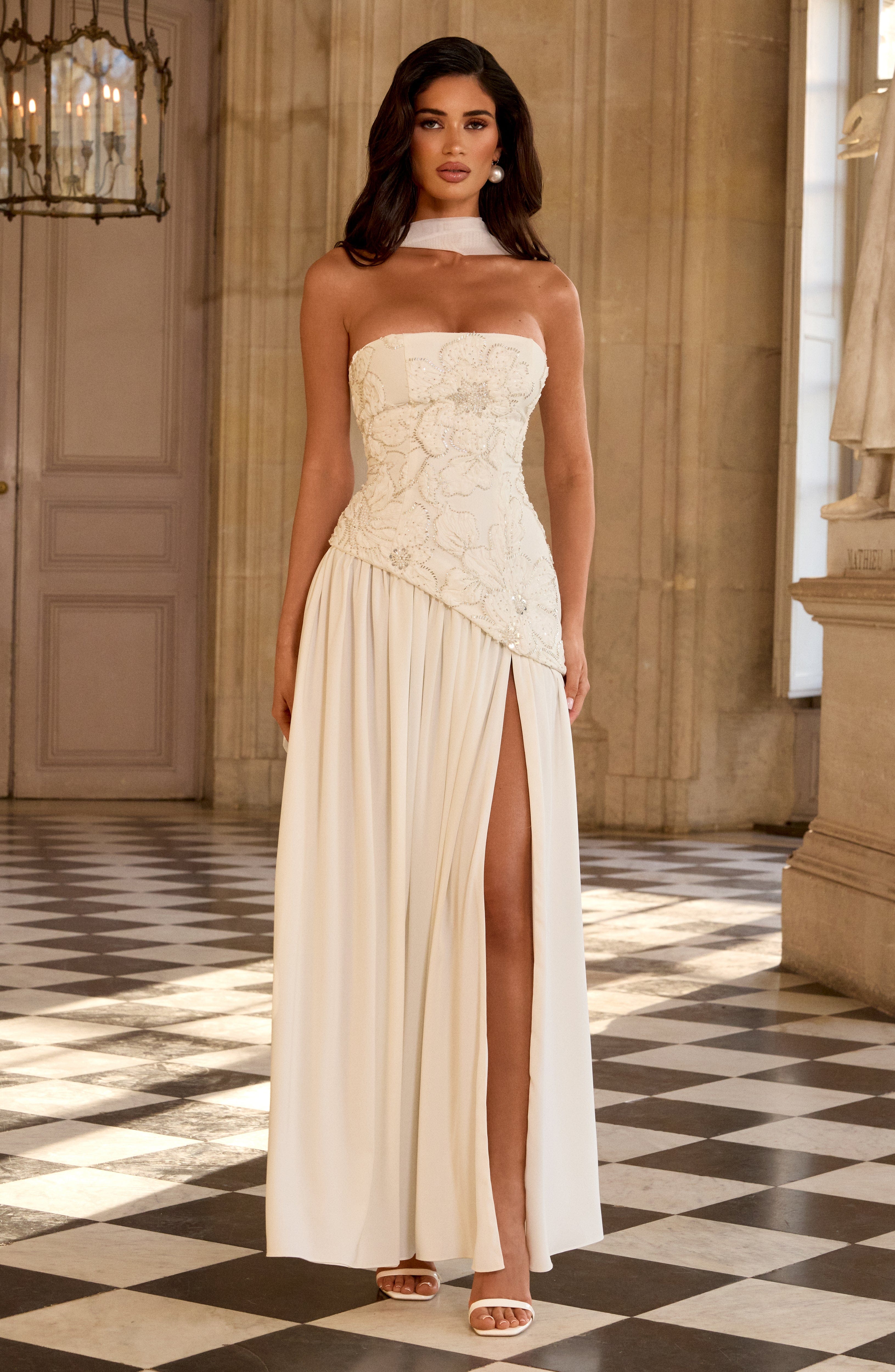 Anneliese Maxi Dress - Ivory