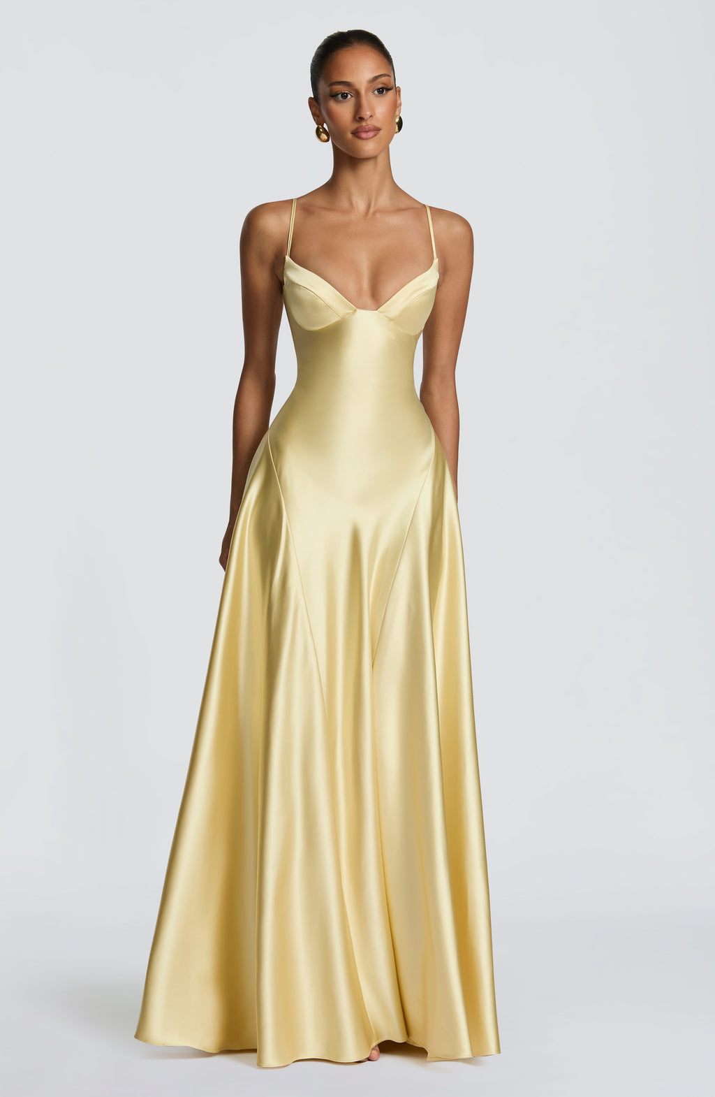 Asterin Maxi Dress - Lemon
