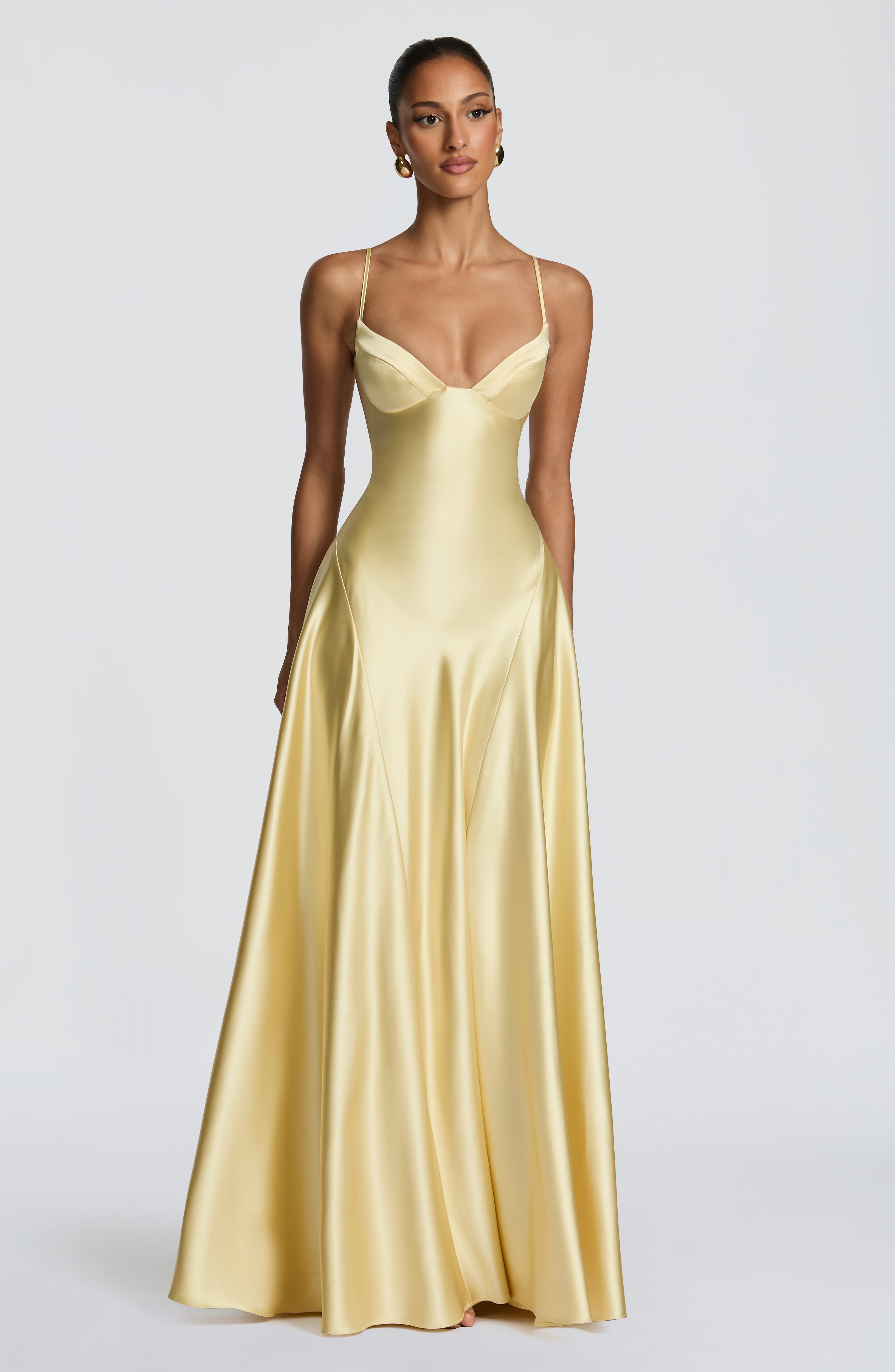 Asterin Maxi Dress - Lemon
