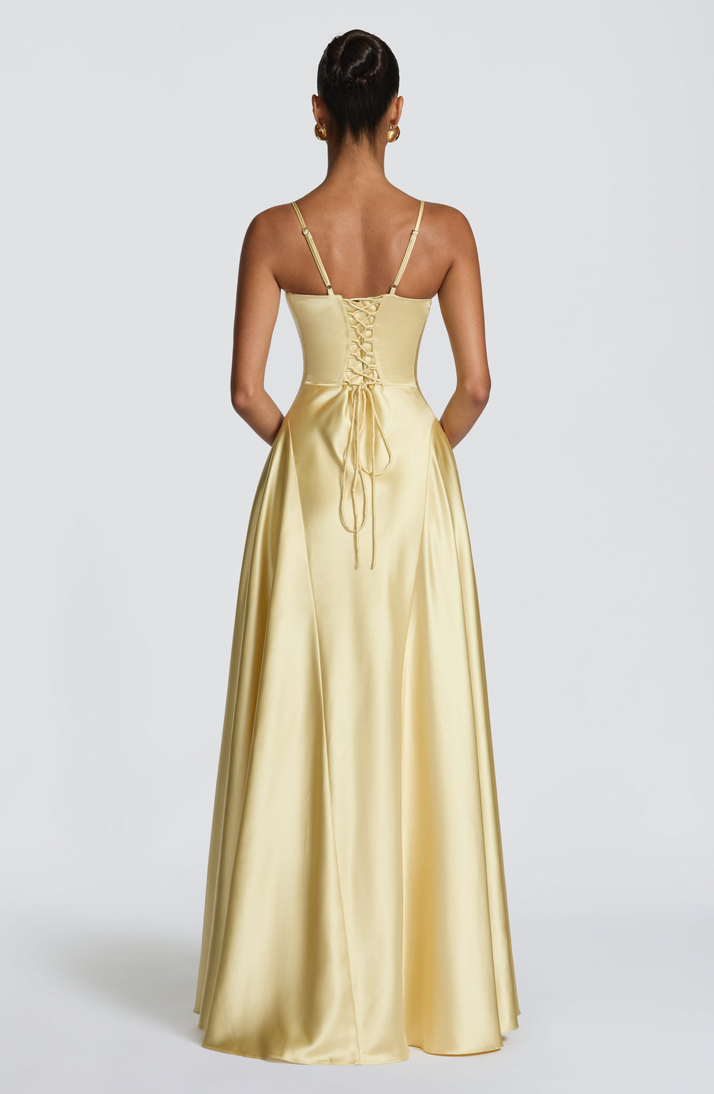 Asterin Maxi Dress - Lemon