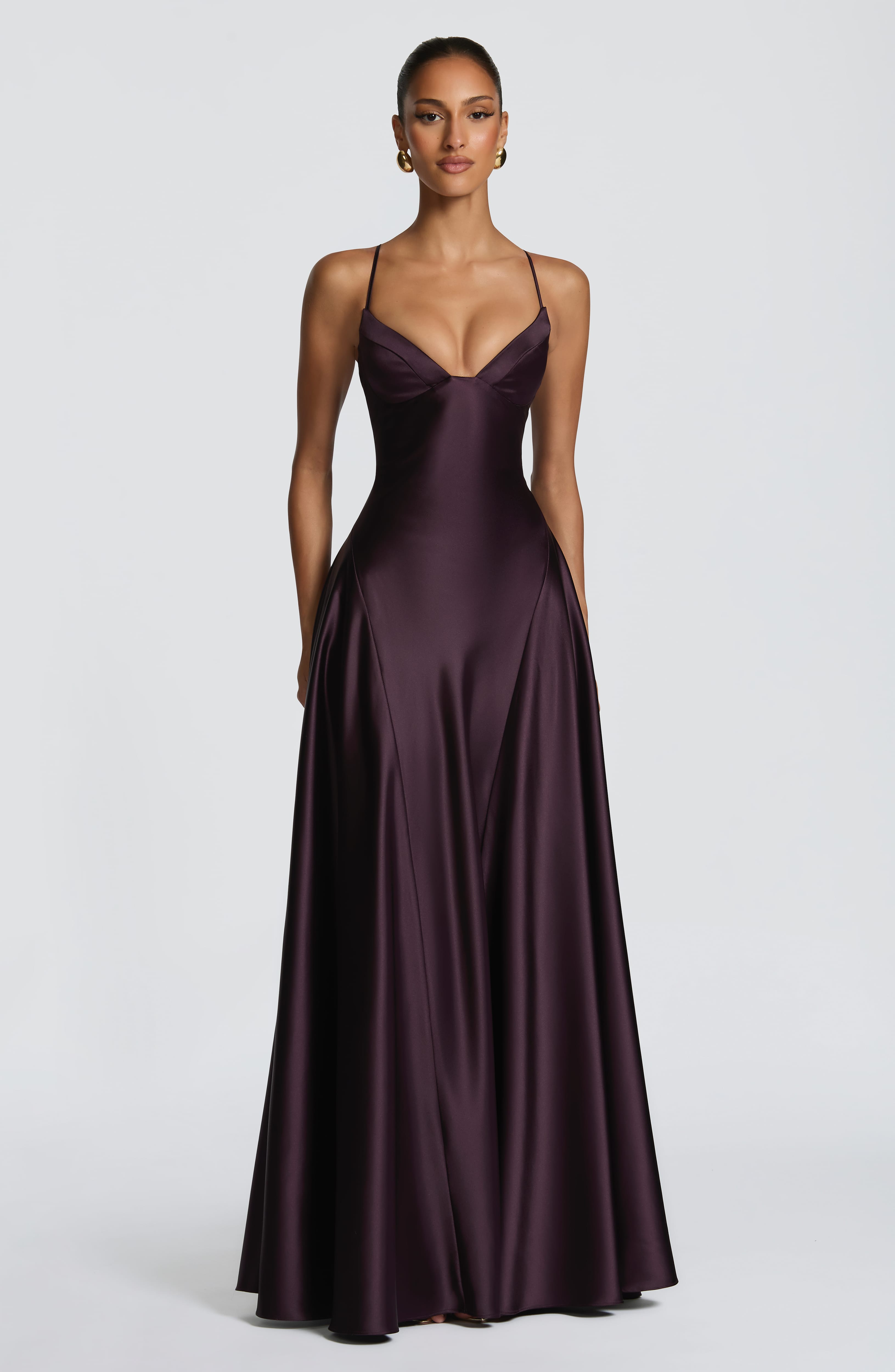 Asterin Maxi Dress - Plum