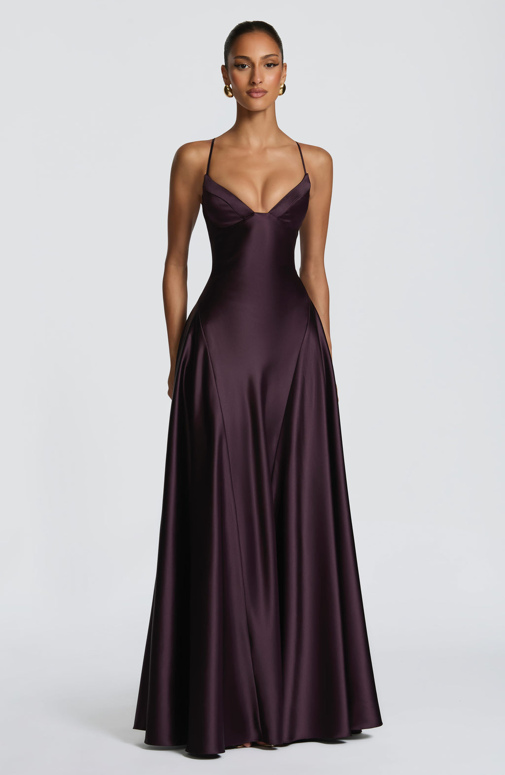 Asterin Maxi Dress - Plum