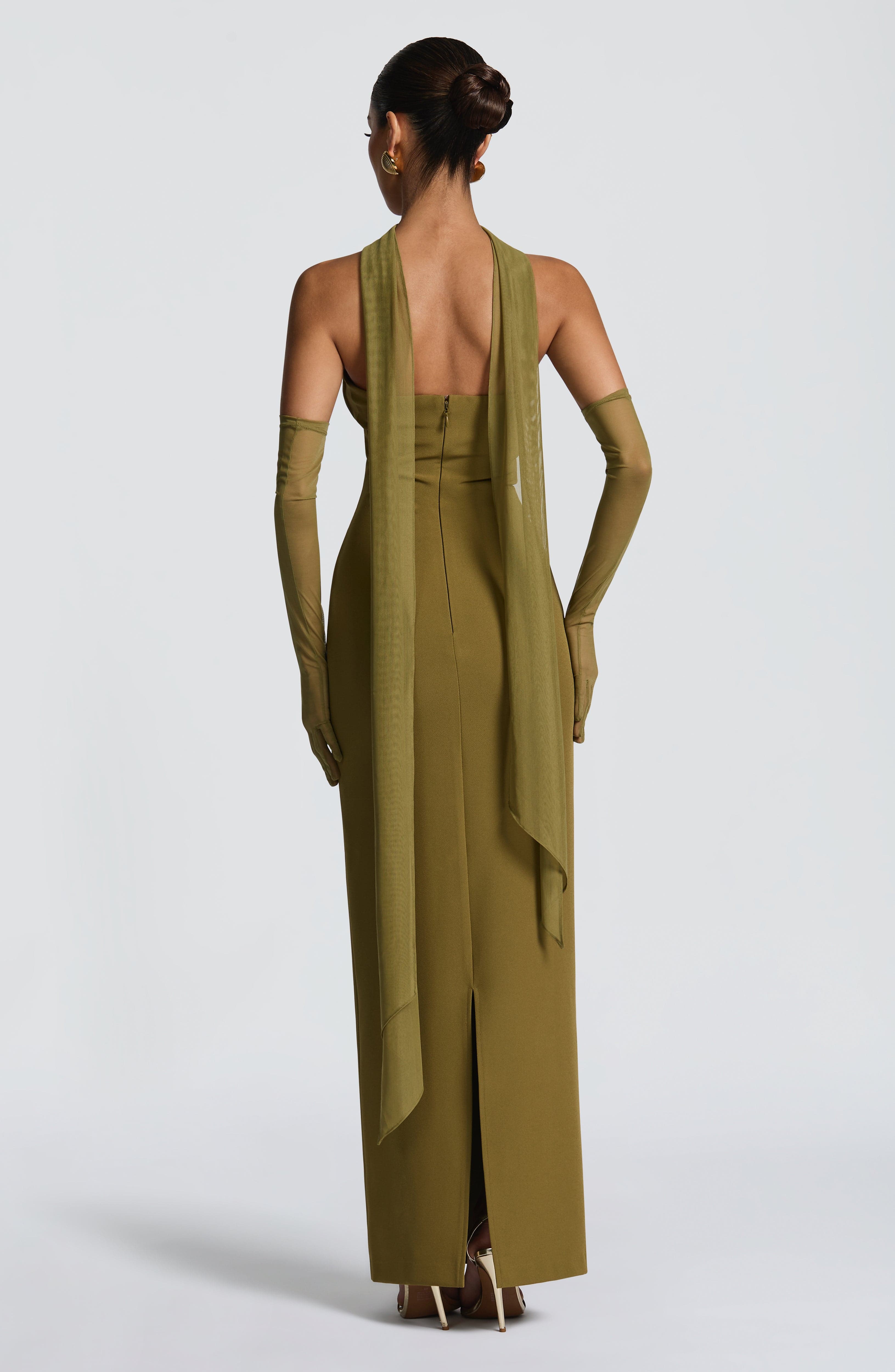 Ayla Scarf - Deep Olive