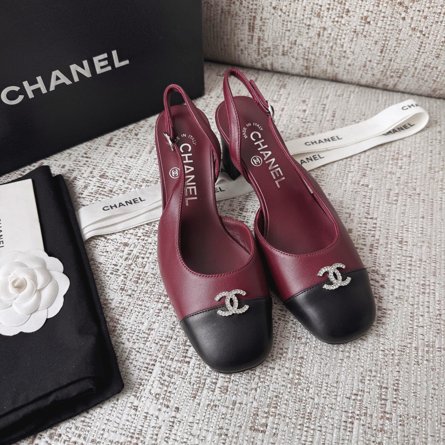 Chanel Cc Diamond Logo Lambskin High Heel Sandals #336670