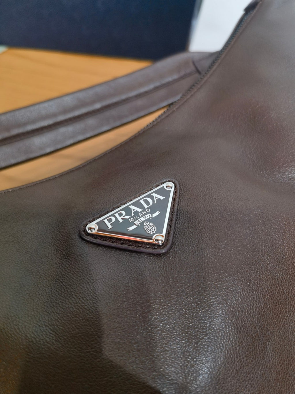 Prada Men's Prada Explore Calfskin Shoulder Bag A Stylish Trendy Spacious Bag With Side Pockets And A Sophisticated Look Bags 2VH204_2HE8_V_OOO #82928A