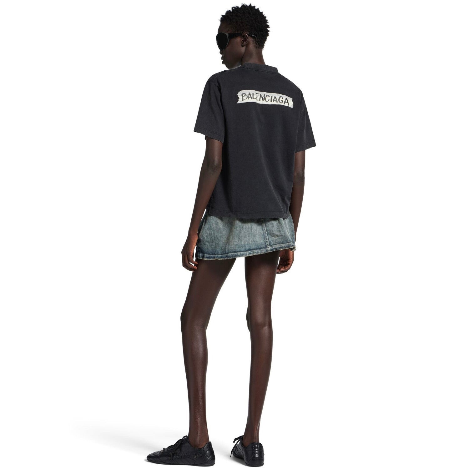 Balenciaga Masking Tape T-shirt Medium Fit #377368