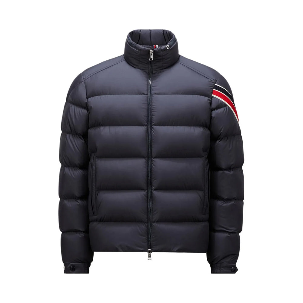 Moncler Arm Three Color Webbing Stand Collar Down Jacket Goose Down Windproof Waterproof Warm And Wear Resistant #332484