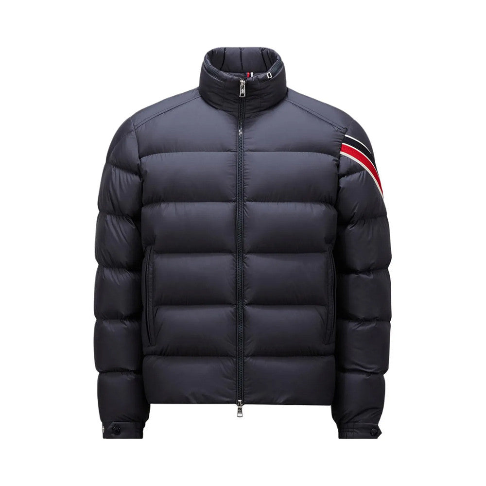 Moncler Arm Three Color Webbing Stand Collar Down Jacket Goose Down Windproof Waterproof Warm And Wear Resistant #332484