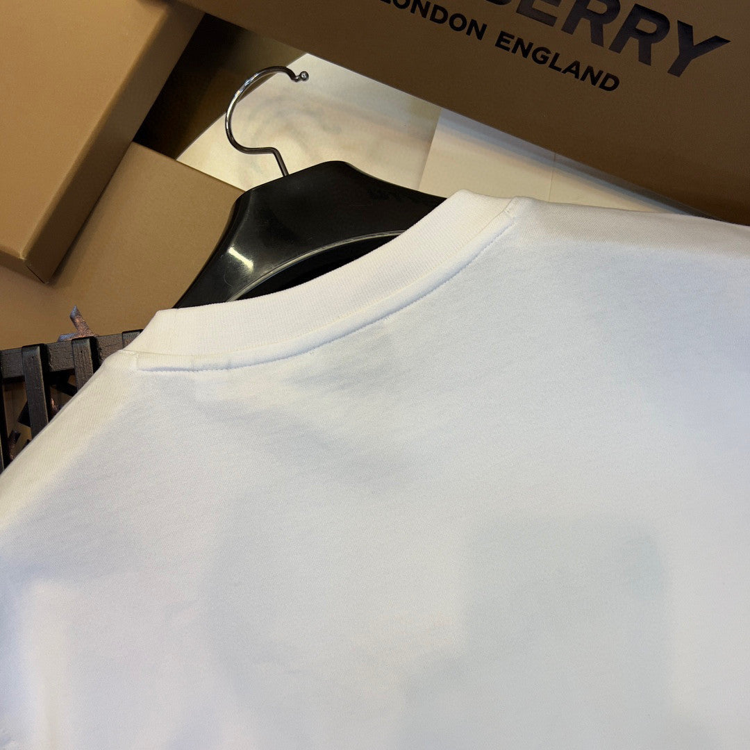 Burberry Letter White Short Sleeve T-Shirt #96153