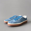 Loro Piana Men's Tennis Walk Dexun Sports Shoes Suede Round Toe Lace-Up Solid Color Four-Season Casual Shoes Low-Top Sneakers Ngvp #315199