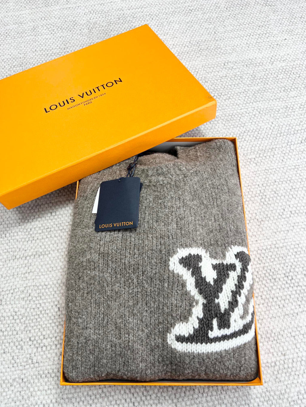 Louis Vuitton Wool Blend Crewneck Pullover Sweater #96723