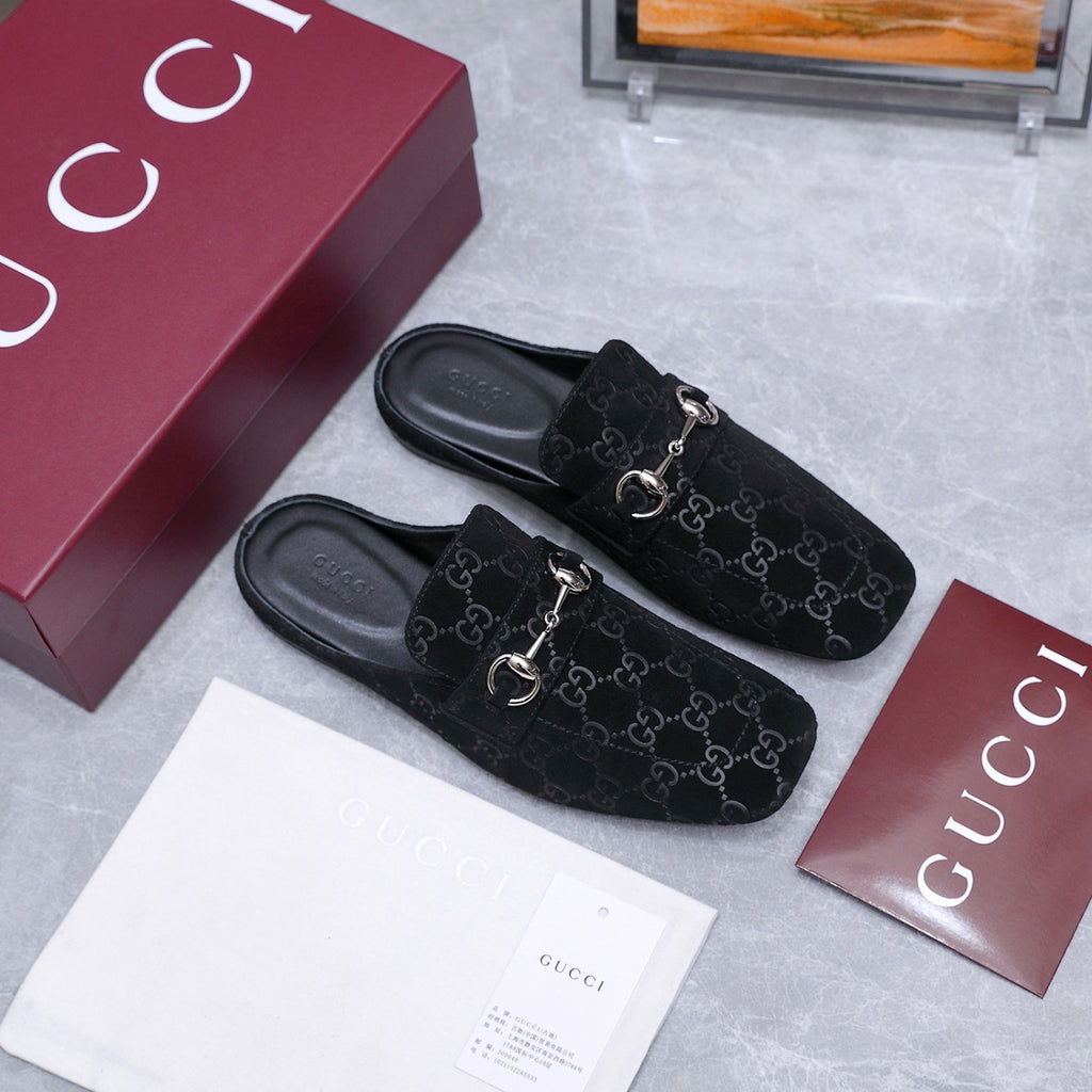 Gucci Flat Loafers Slippers #388039