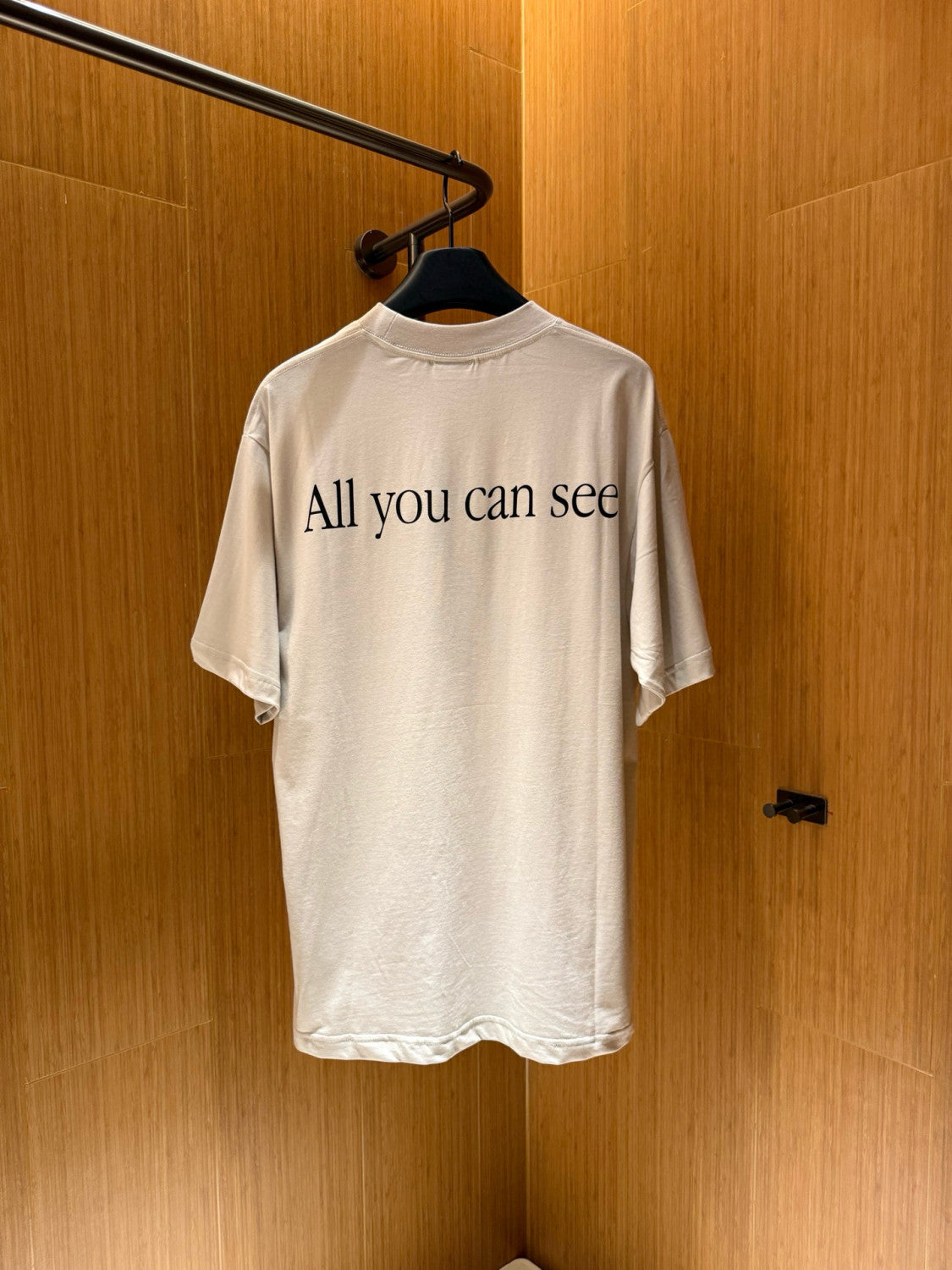 Balenciaga Men's And Women's Summer Graphic Print White Round Neck Cotton Short Sleeve T-shirt #75741