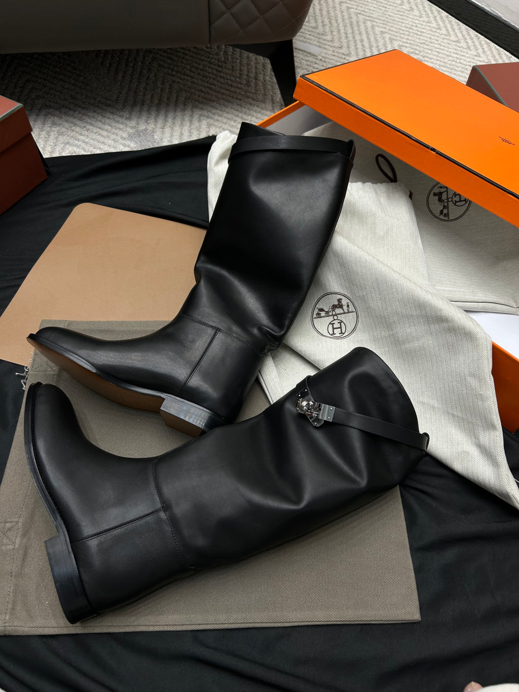 Hermes Jumping supple boot #334666