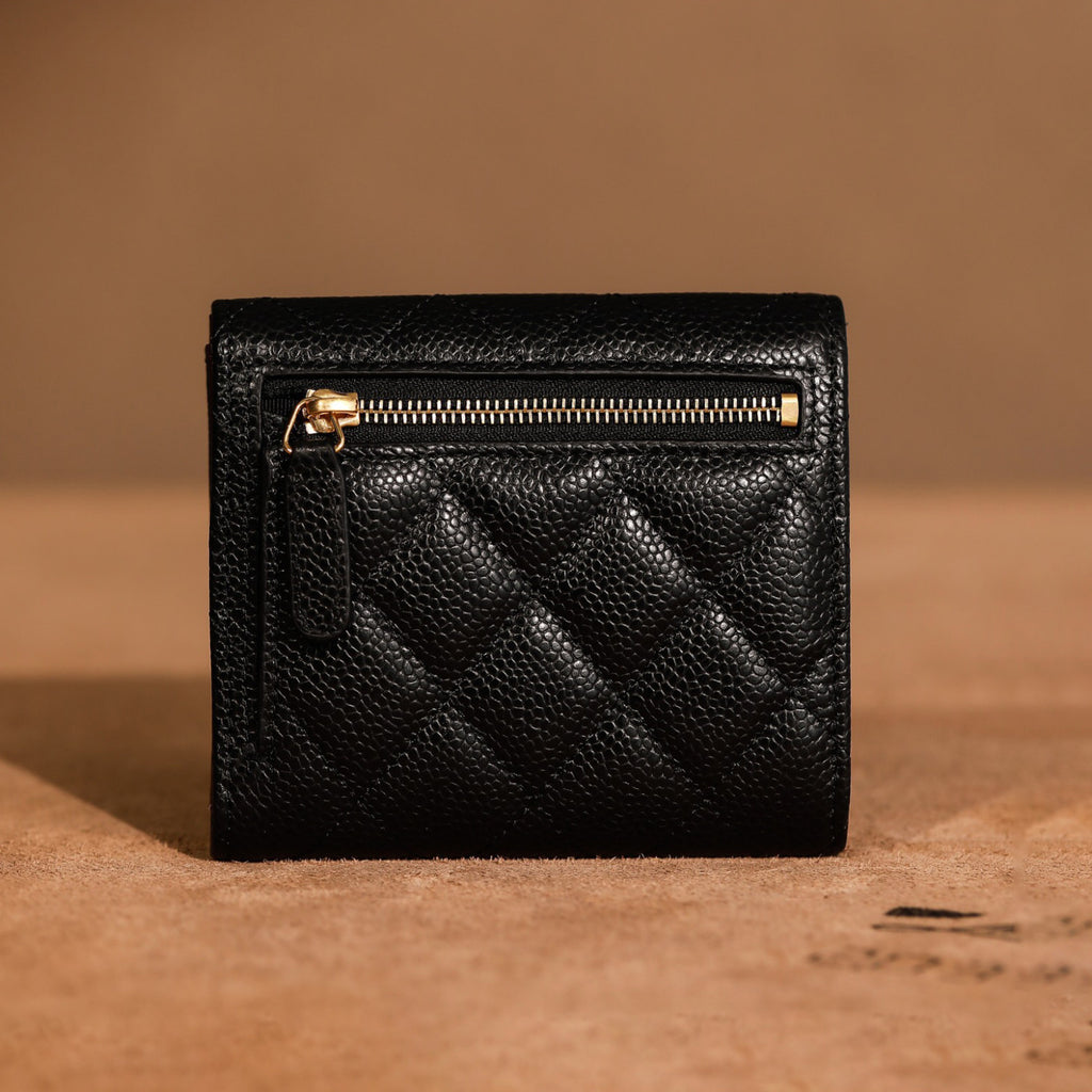 Chanel Women's Fashion Classic Leather Double C Logo Card Holder Bag Bags AP0231-Y01864-C3906 #79422