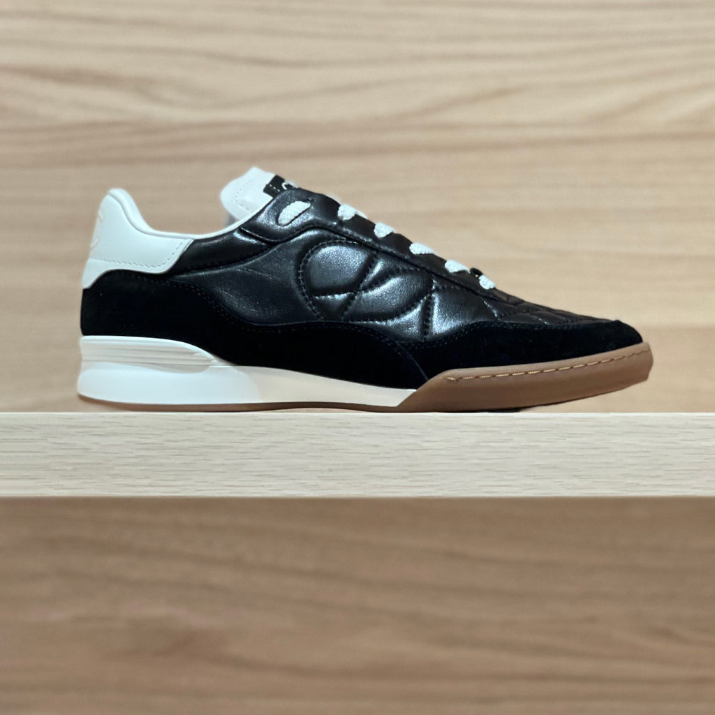 Chanel Men's And Women's Spring/Fall Fashion Casual Round Toe Lace Up Leather Suede Golf Shoes Casual Shoes #78779