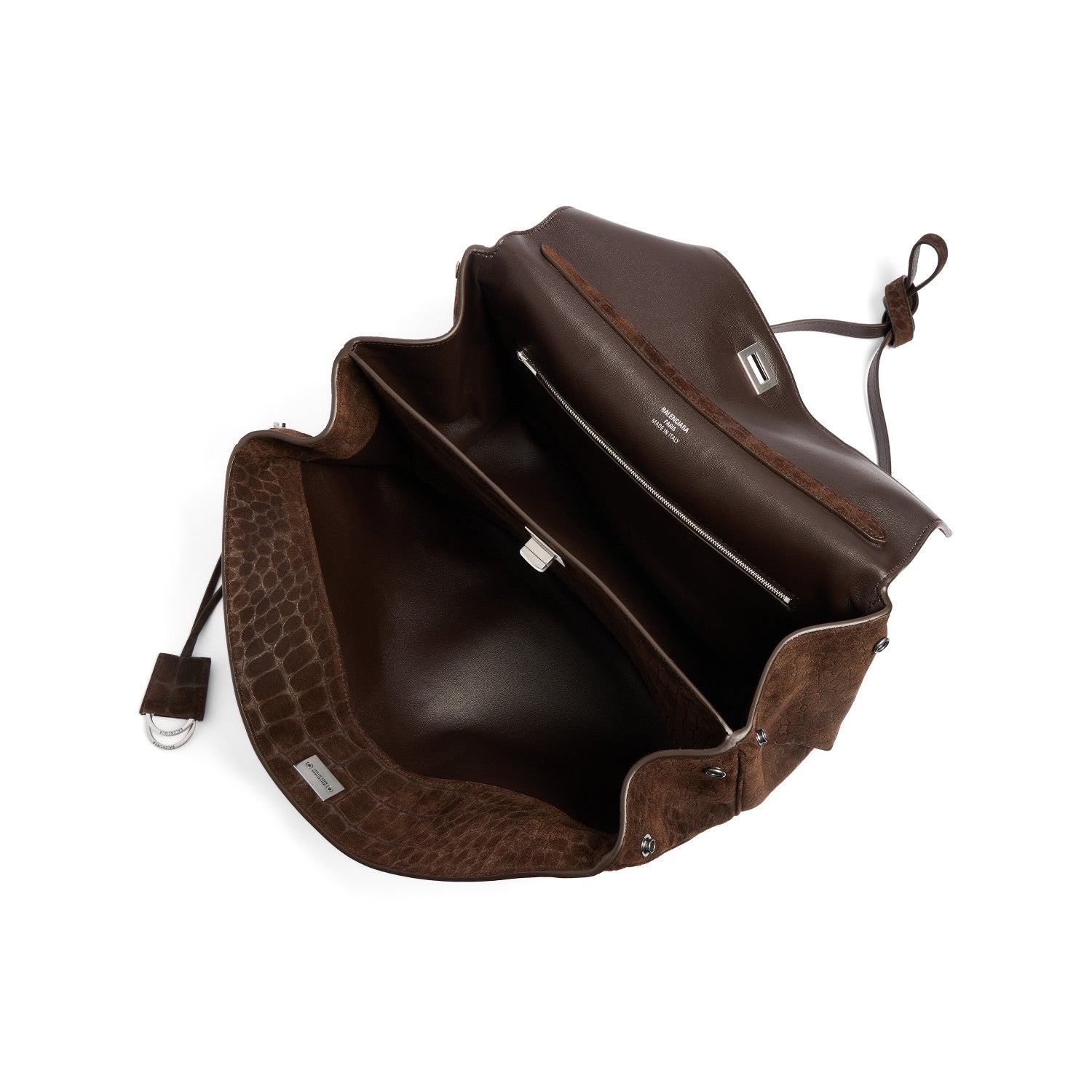 Balenciaga Women's Rodeo Handbag Medium Dark Brown #333497