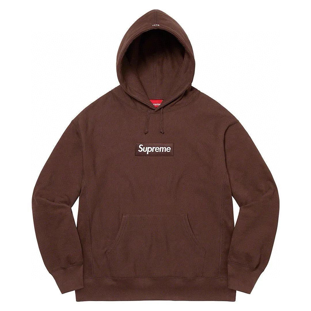 Supreme Men's And Women's Spring And Autumn Solid Color Logo Hoodie Multi-color Hooded Sweatshirt Casual Loose High Street Trendy Tops  #71398