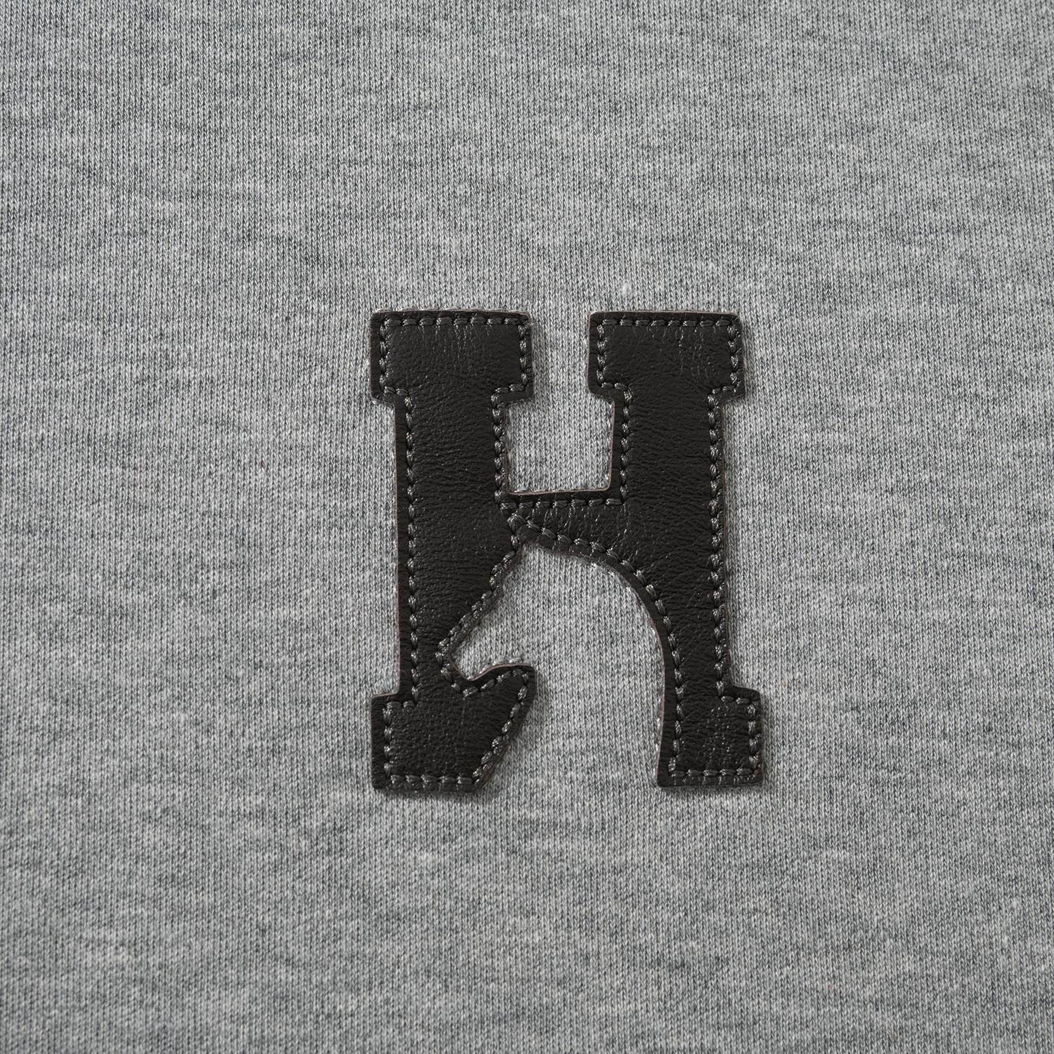 Hermès H Cheval T-shirt with Leather Detail #375796