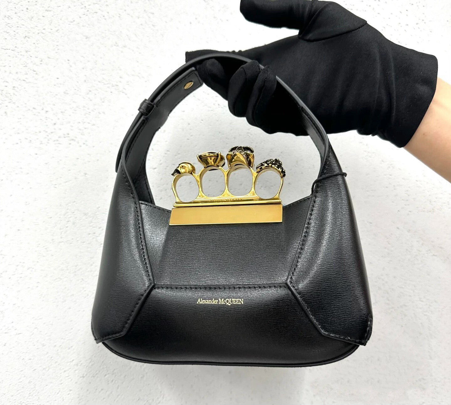 Alexander Wang New Arrival Skull Diamond-studded Women's Crossbody Bags Handheld Shoulder Bag High-street Luxury Clutch #82328A
