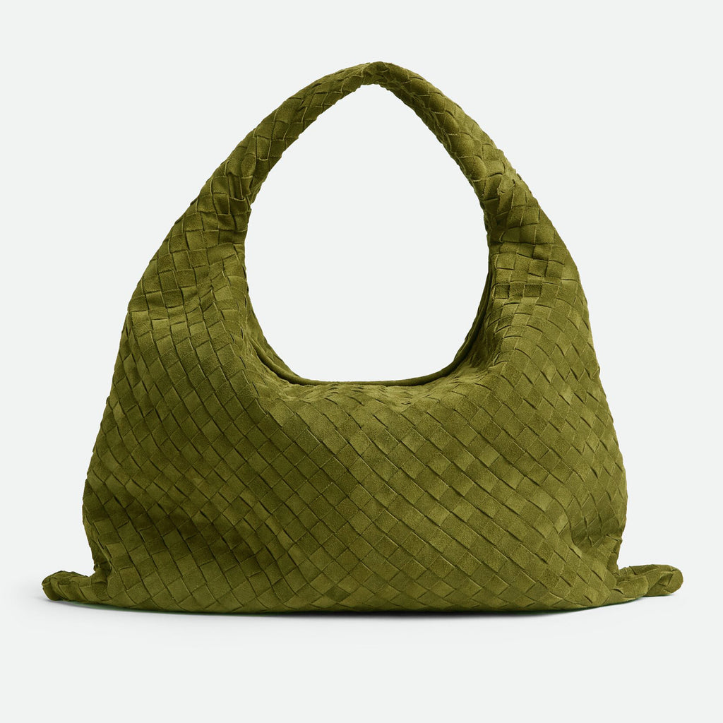 Bottega Veneta Hop Large Multicolor Collection Intrecciato Woven Shoulder Bag Suede Glossy Leather 100% Genuine Leather Fashion Temperament Bags 763970V3IV12190 #81129