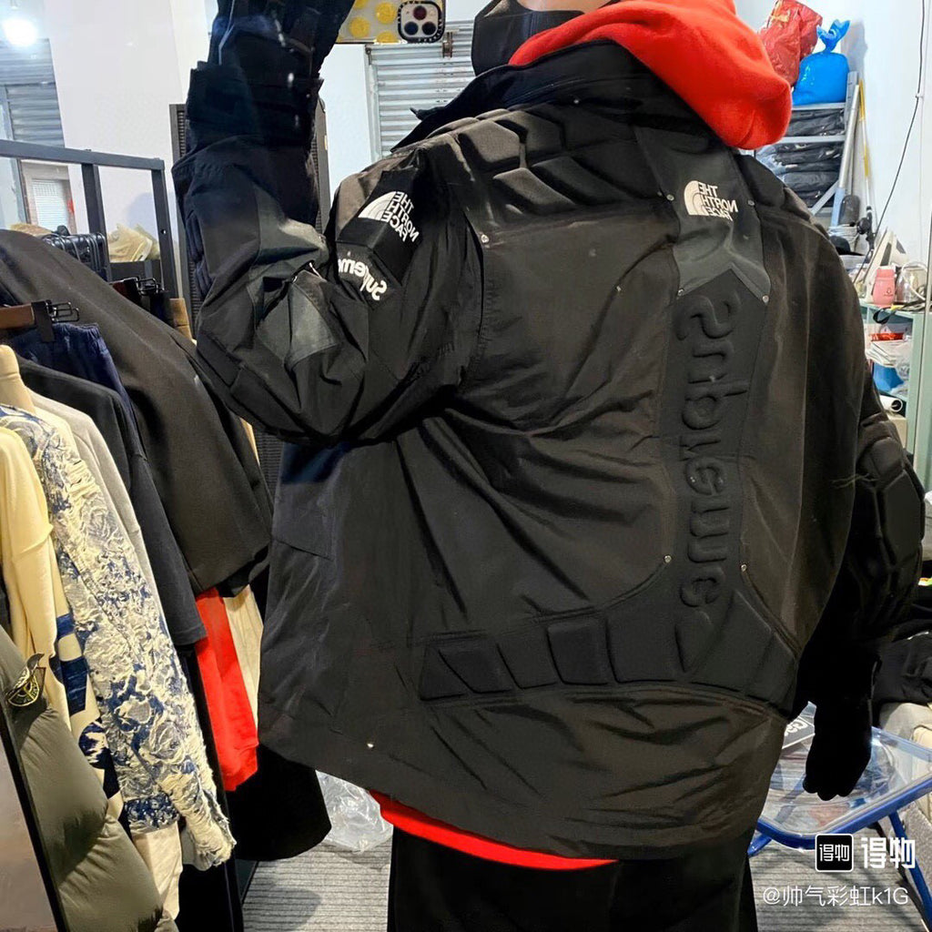 Supreme FW22 Week 7 x The North Face Embossed Print Hooded Jacket Cycling Jersey #96671