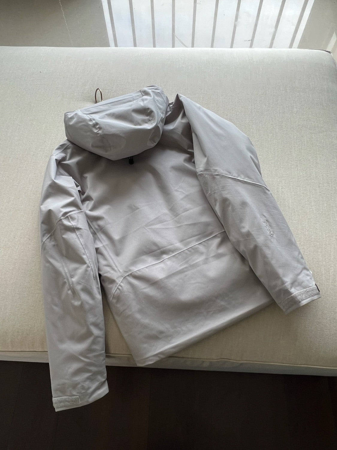 Arcteryx Autumn And Winter Solid Color Zipper Waterproof Windproof Long-Sleeved Hooded Jacket #74673