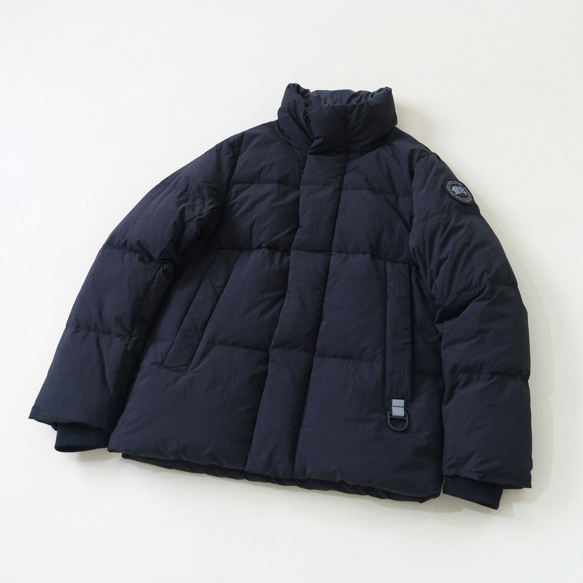 Canada Goose Men's and Women's Autumn and Winter Solid Color Standing Collar Zipper Long Sleeve Puffer Down Jacket #73854