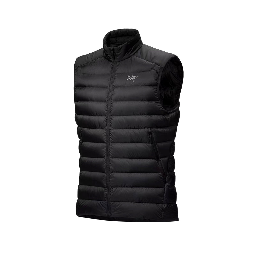 Arcteryx Men's Fall/Winter Fashion Casual High Neck Zipper Sleeveless Thermal Vest #79431