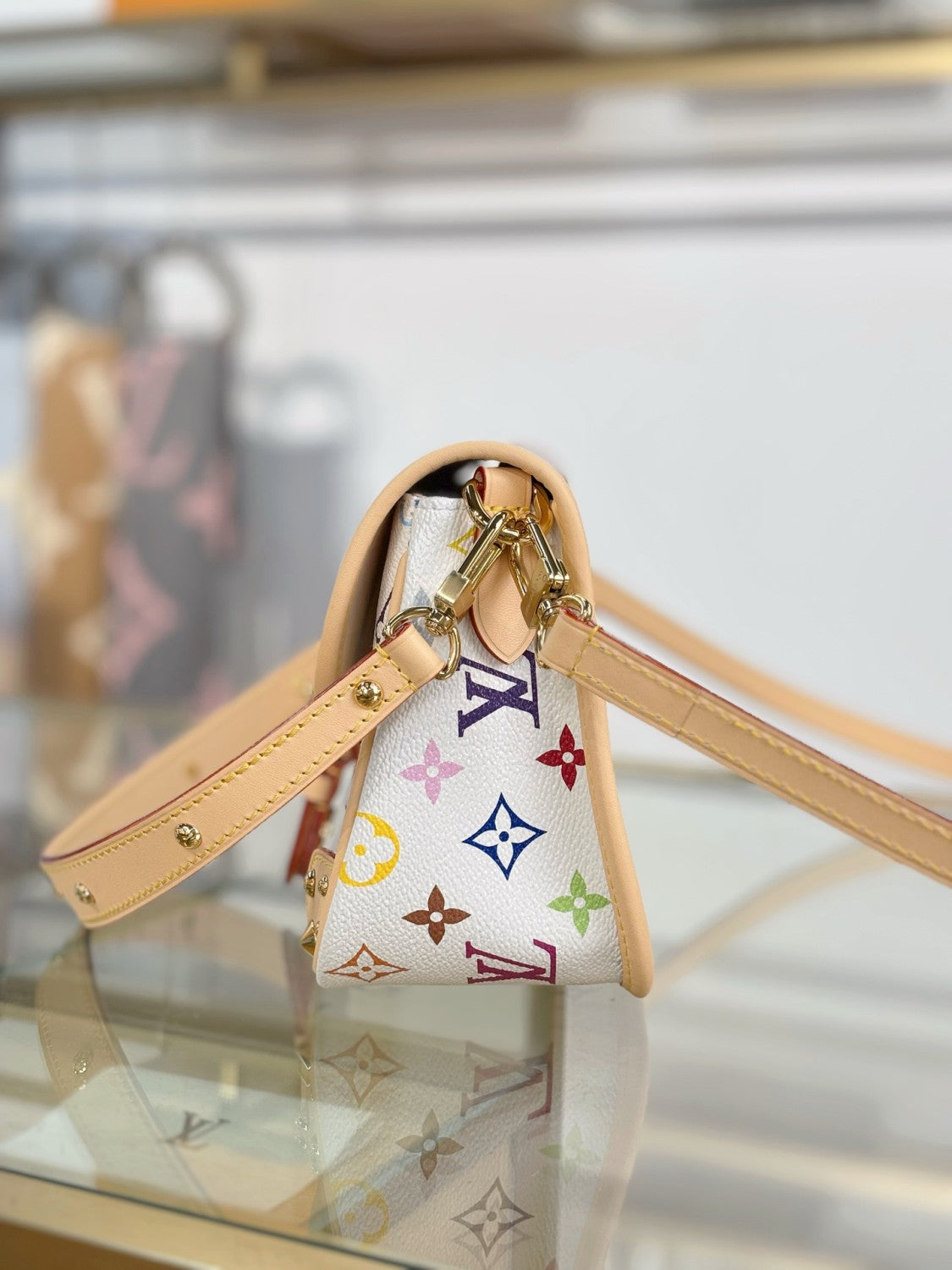 LOUIS VUITTON LV x TM Diane PM Monogram Canvas Handba M27866 #376337
