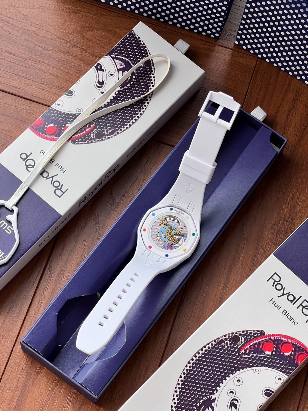 AUDEMARS PIGUET ¡Á SWATCH OTG ROZ Royal Pop Collection #385674