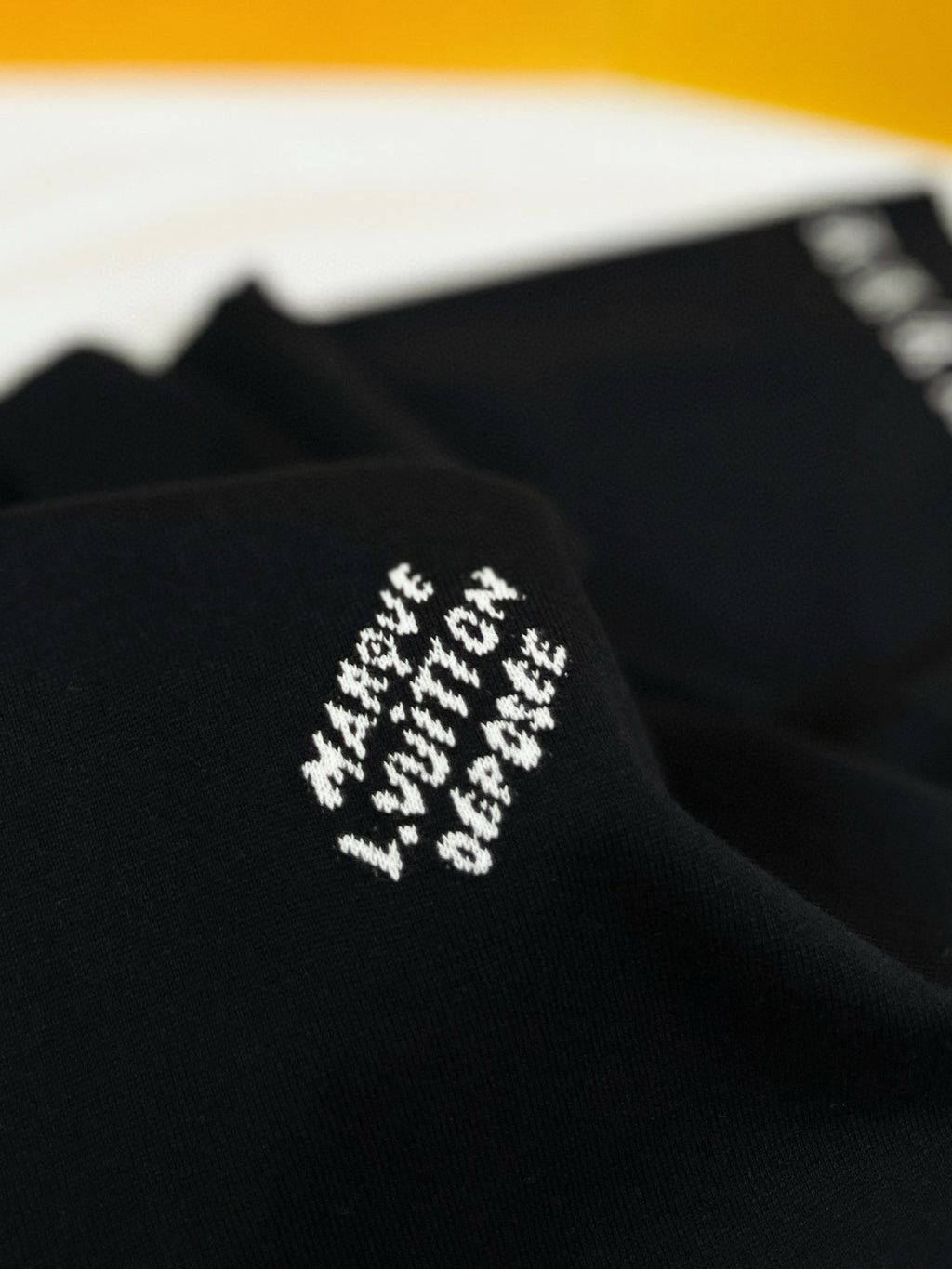 Louis Vuitton Men's Summer Black Cotton Jersey Fabric Round Neck Short Sleeve T-shirt #98962