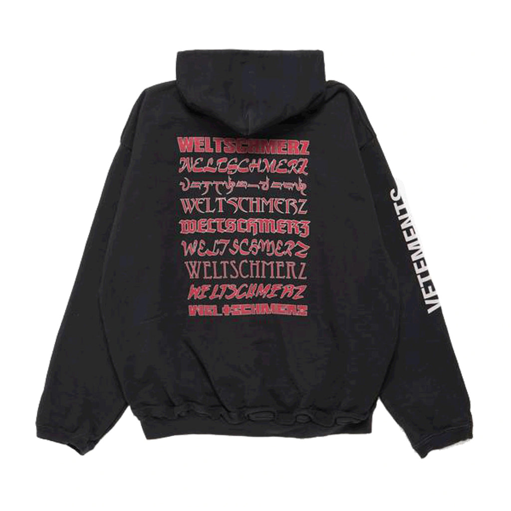 Vetements Men's Spring and Autumn Zipper Printed Pullover Hoodie Sweatshirt Jacket #99869