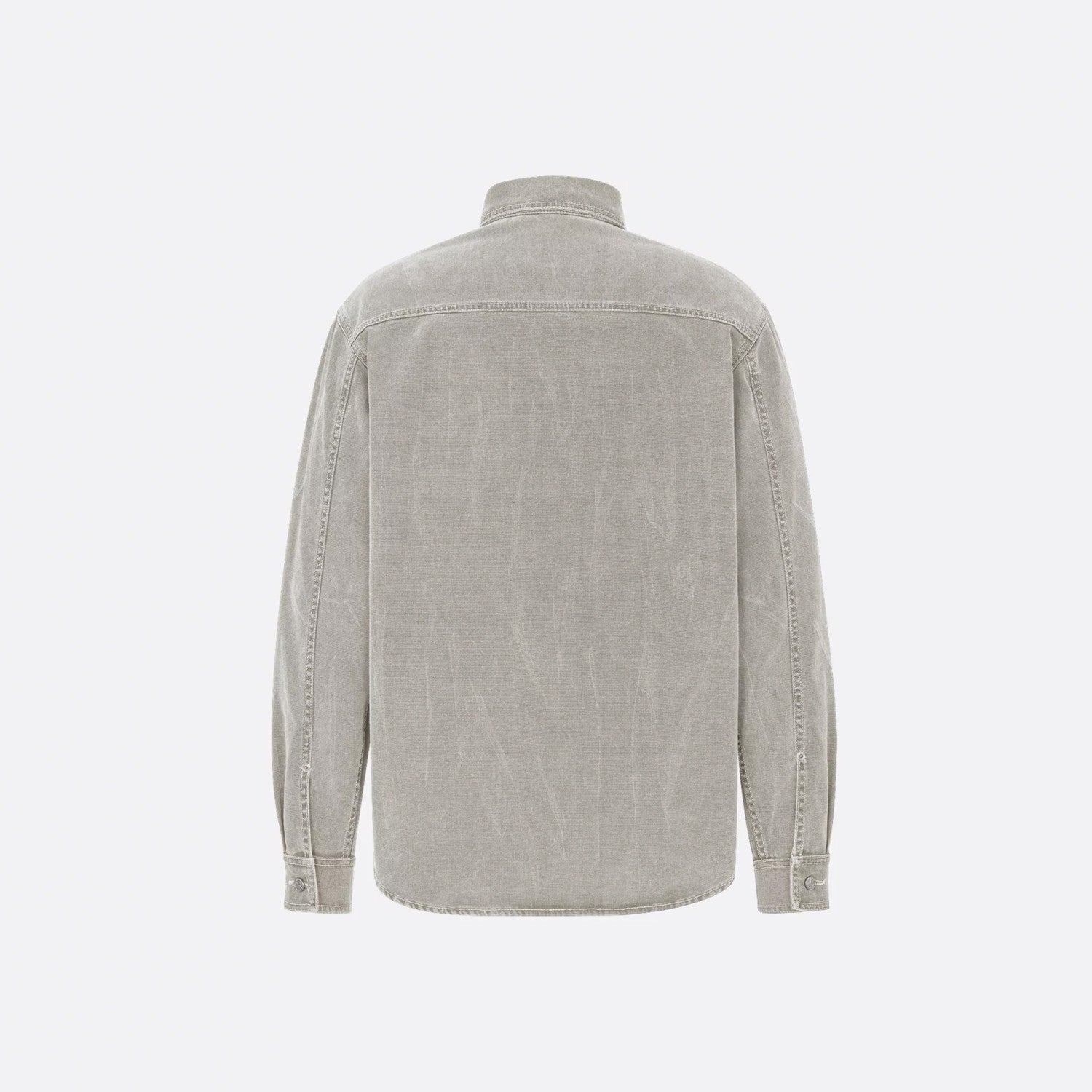 Dior And Stone Island Men's Jacket Shirt Embroidered Logo Lapel Single-breasted Fashion Casual Shirt  #71491