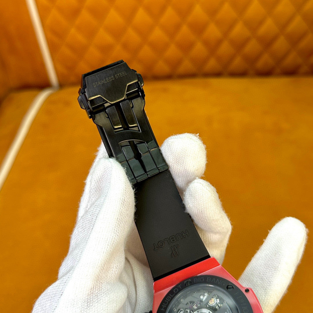 Hublot Mechanical Waterproof Trendy Watch #21991